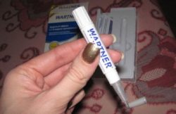 Applicator (pencil) to remove warts – Vrtner pen, reviews of the drug