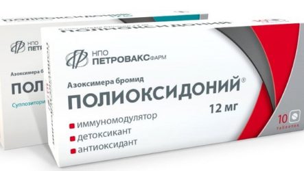 Instructions for use of the drug Polioxidonium